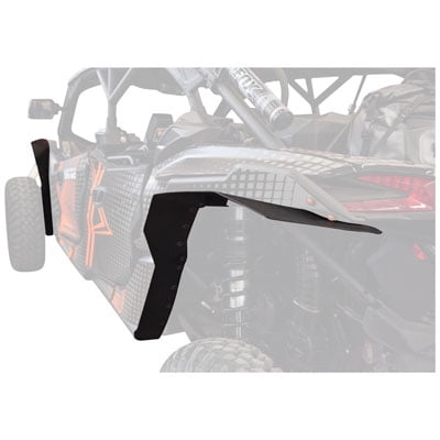 Tusk UTV Fender Flare Kit Black For Can-Am Maverick X3 Max X RS Turbo R 2018