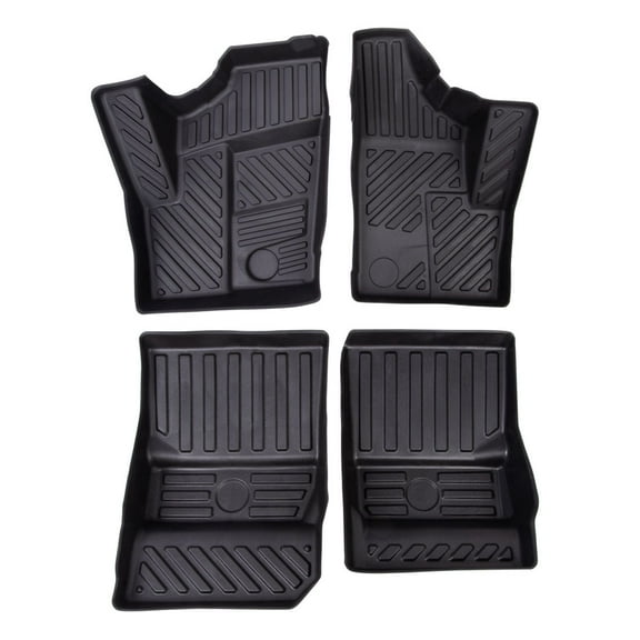 Tusk UTV Floor Mats Full Set For Polaris RZR XP 4 Turbo EPS 2016-2021