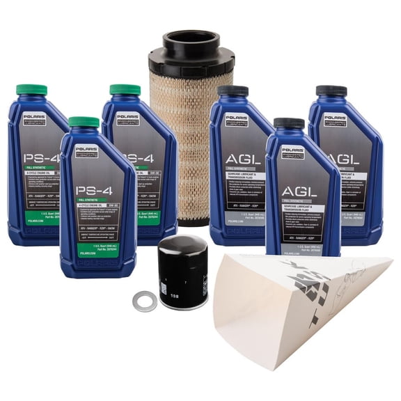 Tusk UTV Full Service Kit Compatible with Polaris PS-4 Plus 5W-50 Tusk First Line UTV Air Filter for Polaris RZR XP 4 Turbo Fox Edition 2018
