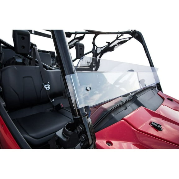 Tusk UTV Hard Coated Half Windshield For POLARIS RZR XP 4 Turbo DYNAMIX Edition 2018