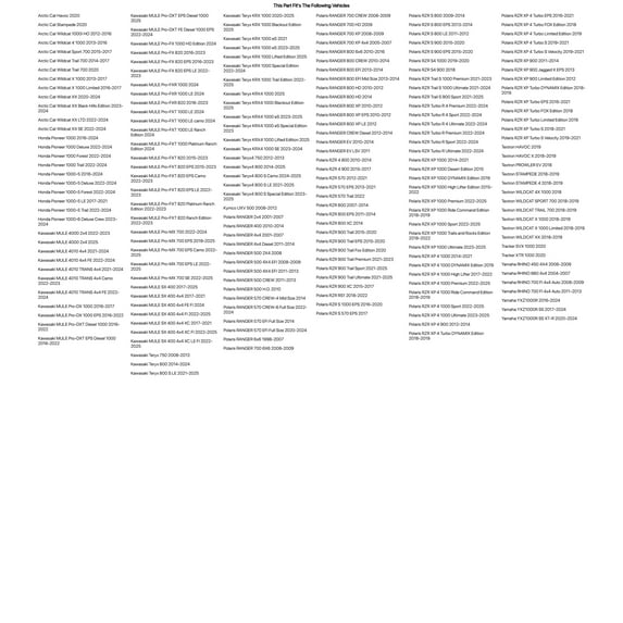 Tusk UTV Horizontal Flag Mount 1 3/4 inch-1 7/8 inch For POLARIS RANGER 400 2010-2014