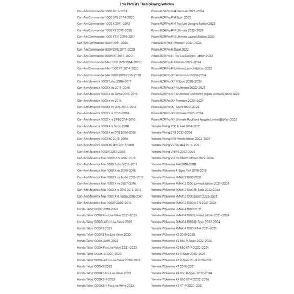 Tusk UTV Horizontal Flag Mount 2" for Honda Talon 1000RS Fox Live Valve 2023