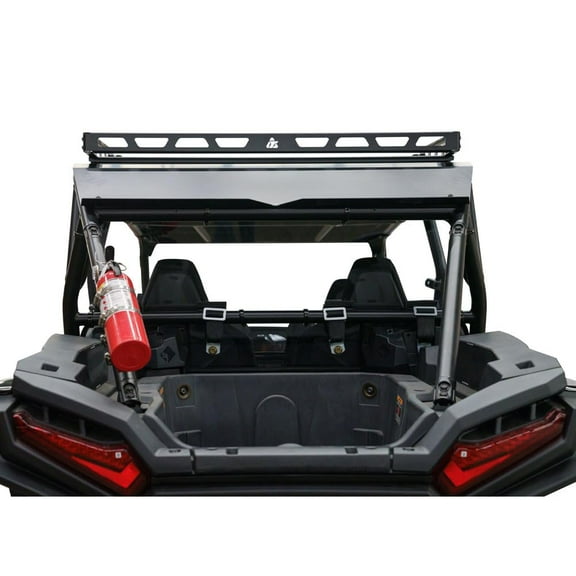 Tusk Off-Road Tusk UTV Polycarb Rear Window Clear - Scratch Resistant - With Speaker Cut Outs For Polaris RZR XP 4 1000 Premium 2024