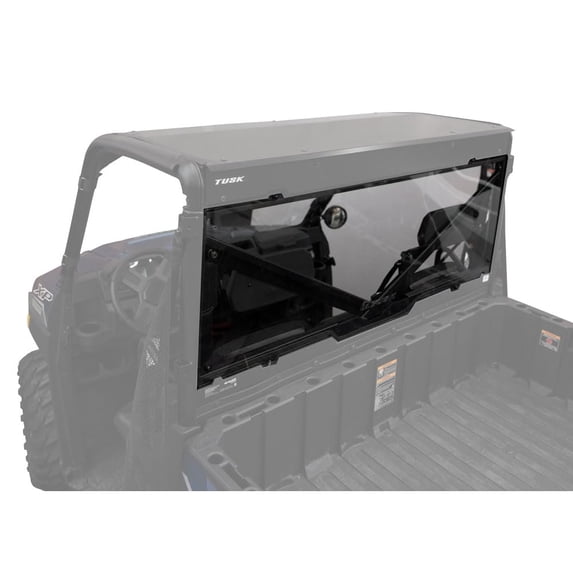 Tusk UTV Polycarb Rear Window Clear - Scratch Resistant