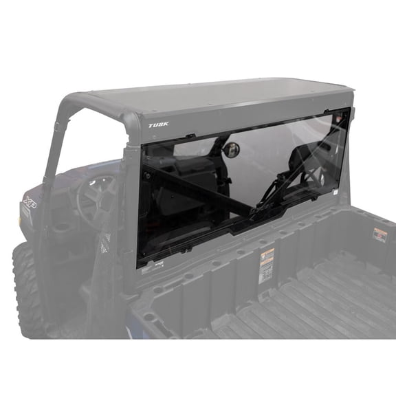 Tusk UTV Polycarb Rear Window Clear - Scratch Resistant