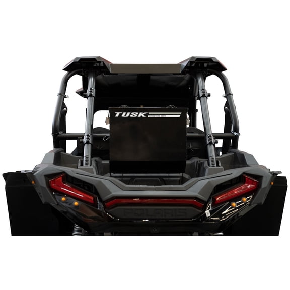 Tusk UTV Quick Release Cargo System- Bed Mounted Large Box Black For Polaris RZR XP 1000 Ultimate 2023