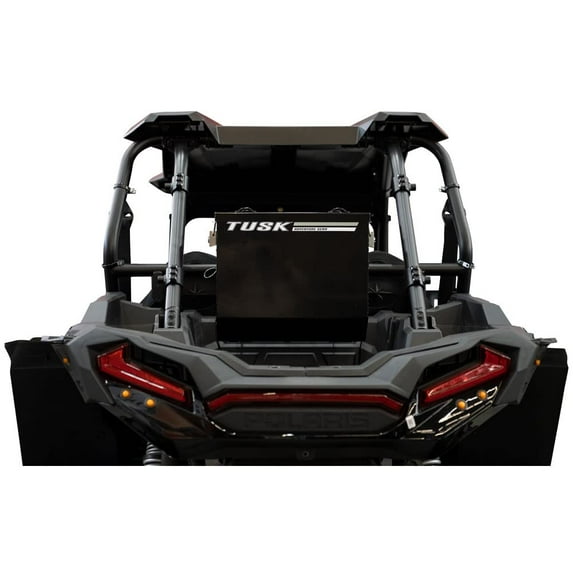 Tusk 209-147-0003 UTV Quick Release Cargo System- Bed Mounted Large Box Black