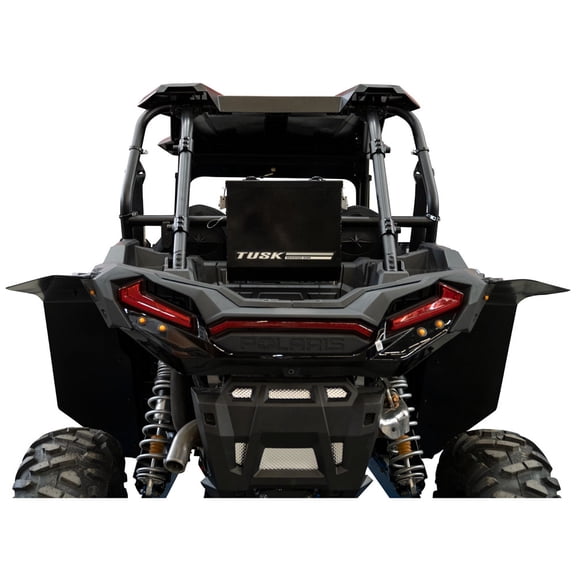 Tusk UTV Quick Release Cargo System- Bed Mounted Medium Box Black For Polaris RZR XP 4 1000 Ultimate 2023