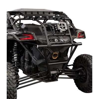 Tusk UTV Rear Bumper, Cargo Rack, and Spare Tire Carrier - Fits: Can-Am Maverick X3 Max X DS Turbo R 2017-2019