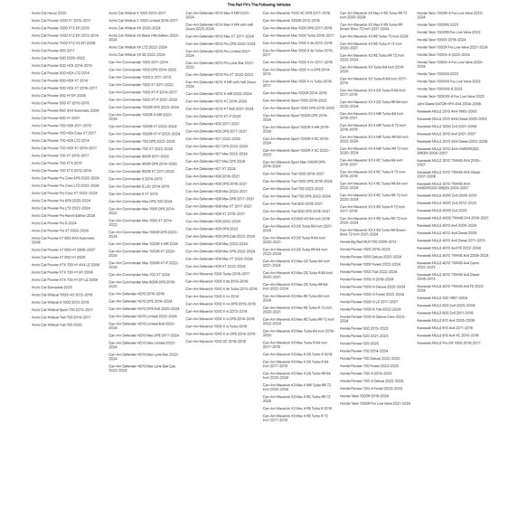 Tusk UTV Seat Belt Sleeves 14" Black For Polaris RANGER 500 CREW 2011-2013