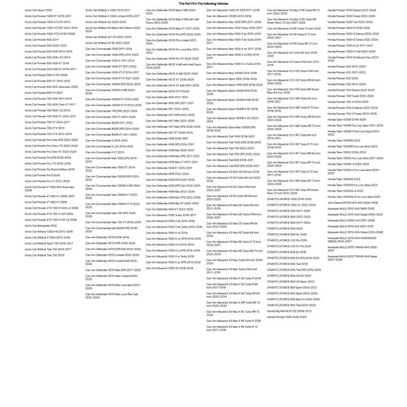 Tusk UTV Seat Belt Sleeves 14" Black For Polaris RANGER 800 XP 2010-2012