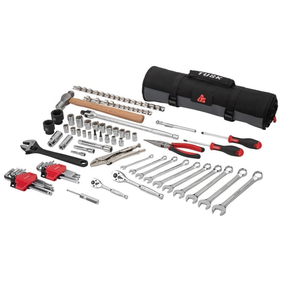 TUSK UTV Tool Roll Kit for Polaris Ranger ETX 4x4 2015-2016