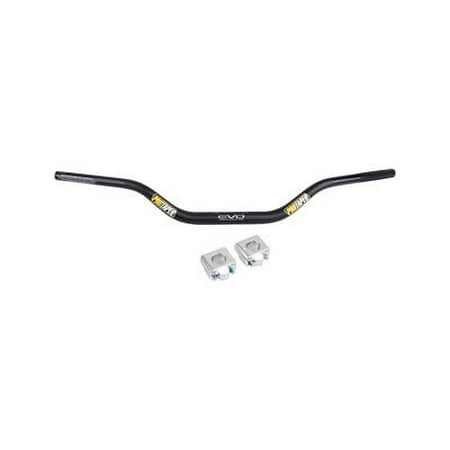 Tusk Universal Big Bar Clamp and Bar Kit ProTaper EVO Windham MX/RM Mid Bend Black for Yamaha DT1/1S/1CMX 1968-1970