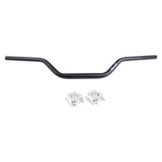 Tusk Universal Big Bar Clamp and Bar Kit Renthal FatBar Carmichael High Bend Black For HUSABERG FE600/E 1997-1998