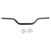 Tusk Universal Big Bar Clamp and Bar Kit Renthal FatBar Carmichael High Bend Black for Triumph Tiger 1050 Std/ABS 2007-2011