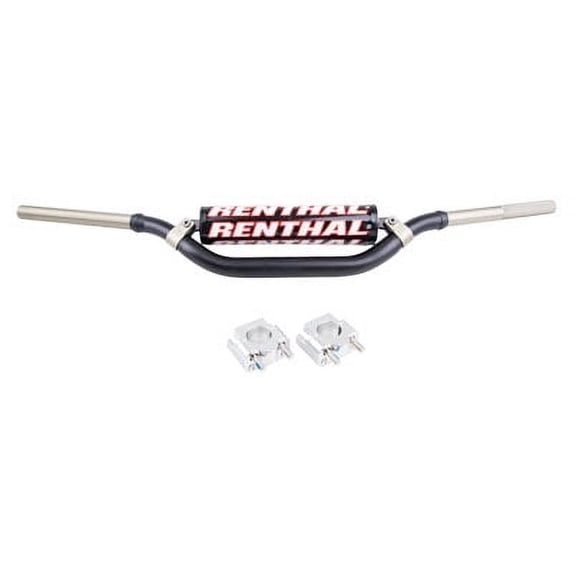 Tusk Universal Big Bar Clamp and Bar Kit Renthal Twinwall Ricky Carmichael Bend Black for Yamaha WR426F 2001-2002