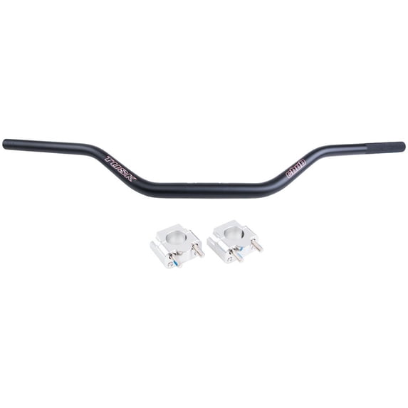 Tusk Universal Big Bar Clamp And Bar Kit Tusk Chub Big Bar Moto Bend Black for Yamaha Rt180 1990-1998