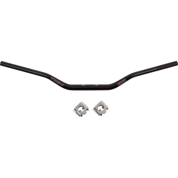 Tusk Universal Big Bar Clamp and Bar Kit Tusk Chub Big Bar YZ Bend Black For Husqvarna TC 450 2002,2004-2005