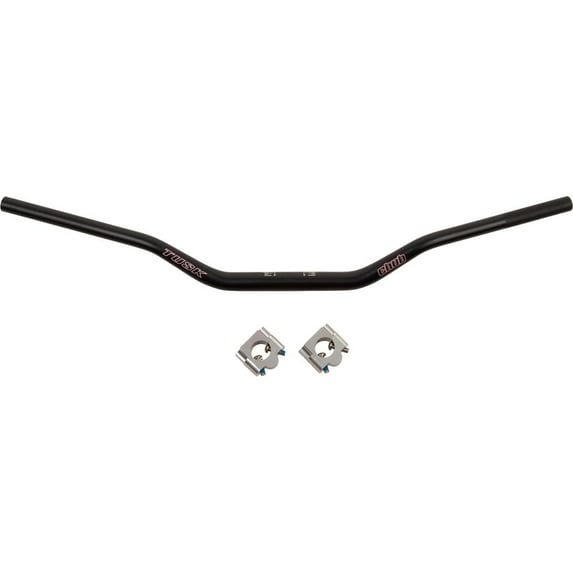 Tusk Universal Big Bar Clamp and Bar Kit Tusk Chub Big Bar YZ Bend Black For Suzuki DS250 1980
