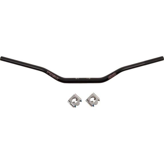 Tusk Universal Big Bar Clamp and Bar Kit Tusk Chub Big Bar YZ Bend Black For Suzuki RM400 1978-1980