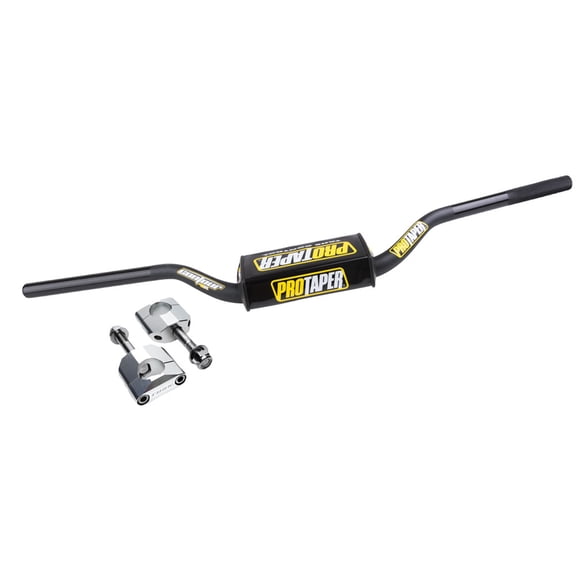 Tusk Universal Oversized Handlebar Clamp And Bar Kit Protaper Contour Cr High Bend for Kawasaki Kx250 X 2021-2024