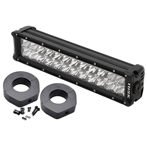 Tusk V2 LED Light Bar Kit 12" Straight For POLARIS RANGER 500 4X4 EFI 2008-2009,2011-2013