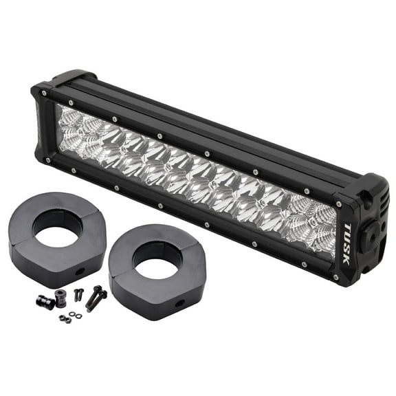 Tusk V2 LED Light Bar Kit 12" Straight For POLARIS RZR Pro XP Premium 2020-2022