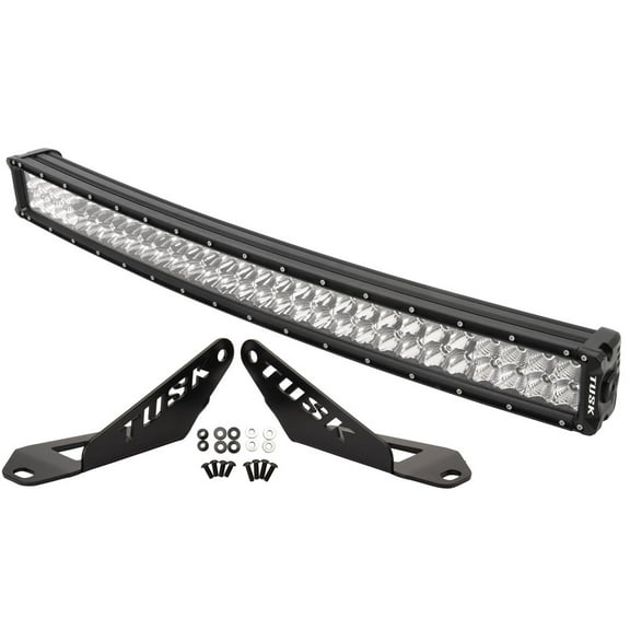 Tusk V2 LED Light Bar Kit 30" Curved For POLARIS RZR XP 1000 Ride Command Edition 2018-2019