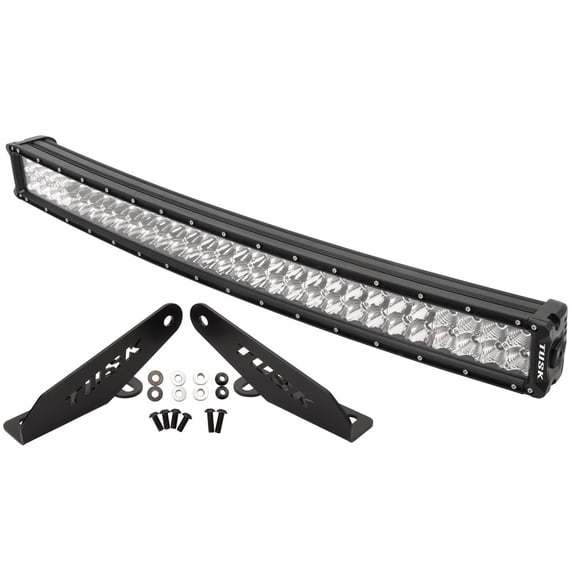 Tusk V2 LED Light Bar Kit 30" Curved For Polaris RZR Pro S 4 Sport 2025