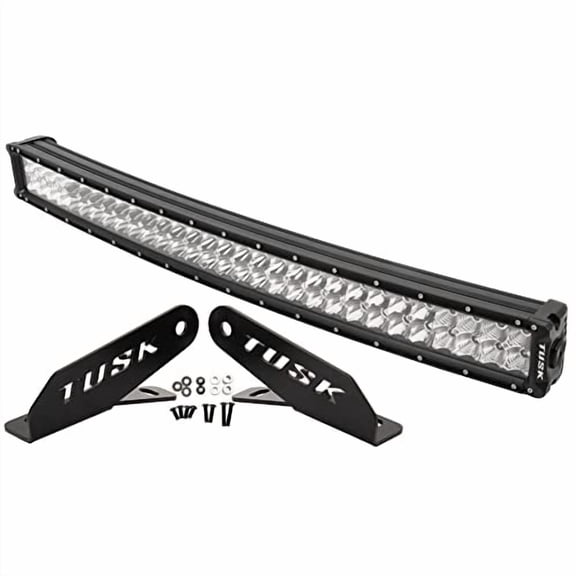 Tusk V2 LED Light Bar Kit 30" Curved for Polaris RZR