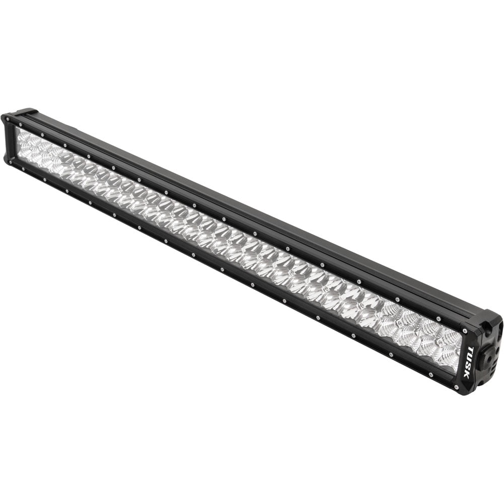 Tusk 30" Black Aluminum LED Light Bar Kit with Mounting Brackets