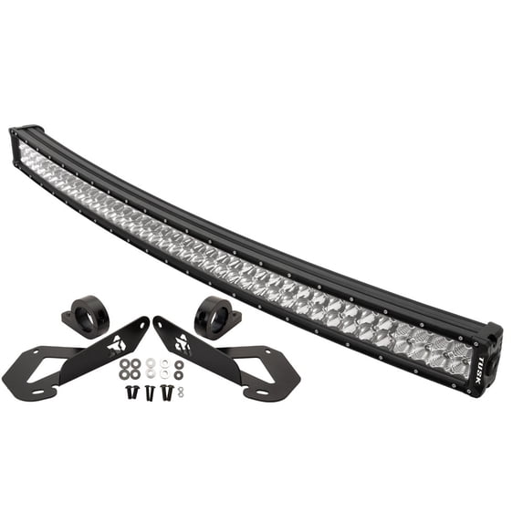 Tusk V2 LED Light Bar Kit 40" Curved For KAWASAKI Teryx4 S LE 2021-2022