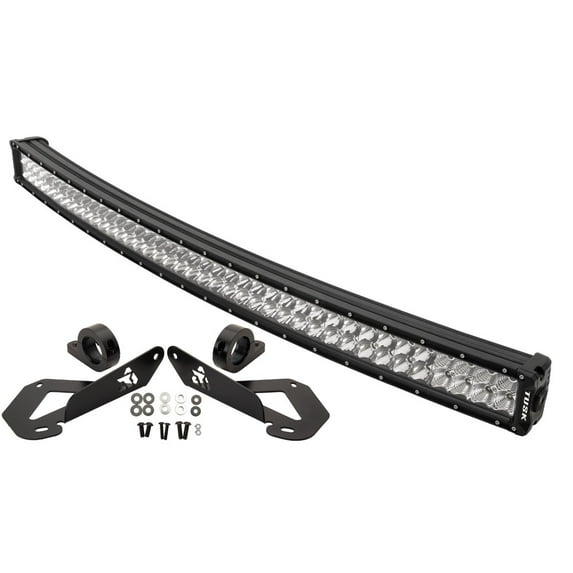 Tusk V2 LED Light Bar Kit 40" Curved For Kawasaki Teryx4 800 S Special Edition 2023-2025