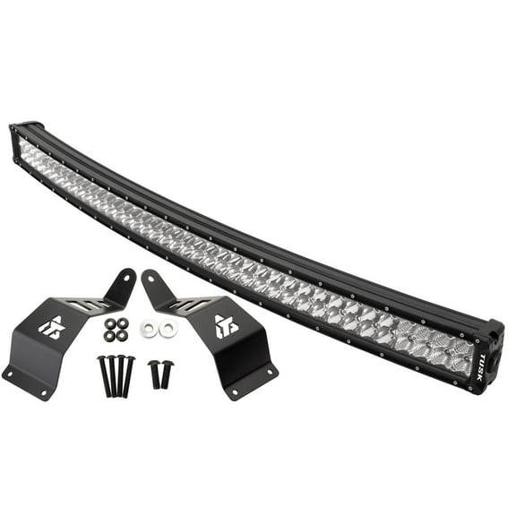 Tusk V2 LED Light Bar Kit 40" Curved For YAMAHA Wolverine RMAX 4 1000 Limited Edition 2021-2022