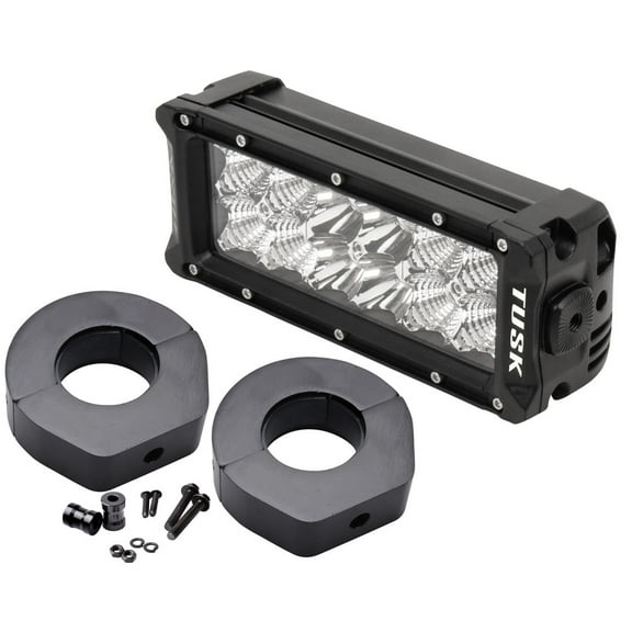 Tusk V2 LED Light Bar Kit 6" Straight For POLARIS RANGER EV 2010-2014
