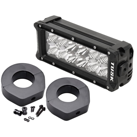 Tusk V2 LED Light Bar Kit 6" Straight For YAMAHA Wolverine X4 2018-2021