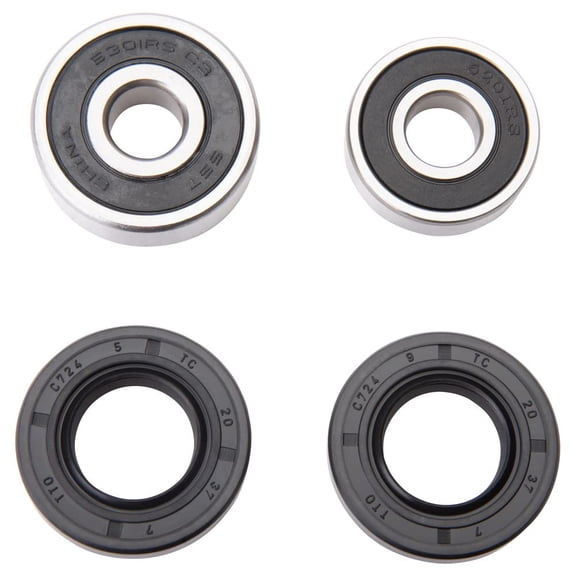 Tusk Wheel Bearing and Seal Kit For KAWASAKI KDX80 1985-1988