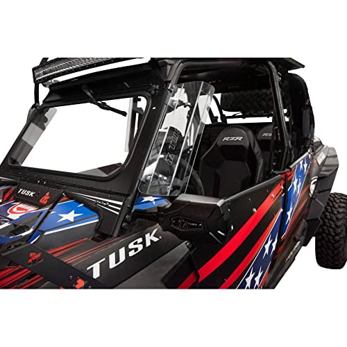 Tusk Wing Vent Kit 20" Wing with 1 3/4" Roll Cage Clamps For Polaris RZR
