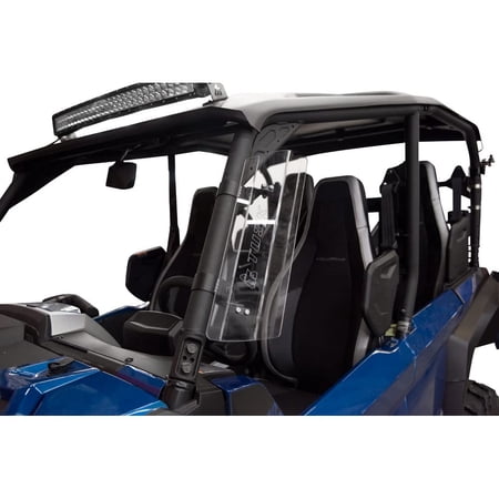 Tusk Wing Vent Kit 20 inch Wing with 2 inch Roll Cage Clamps for Yamaha Wolverine R-Spec 4x4 2016-2018