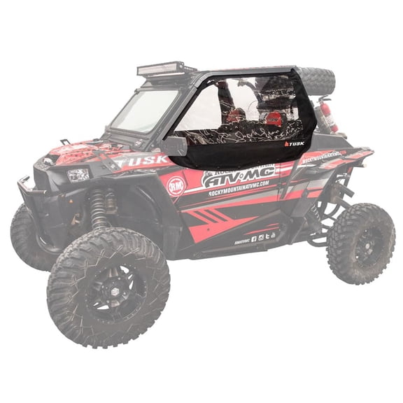 Tusk Zipperless Upper Doors For POLARIS RZR XP 1000 Ride Command Edition 2018-2019