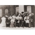 thumbnail image 1 of Tuskegee Institute Faculty With Their Patron Andrew Carnegie At Tuskegee Alabama 1906. Seated In Front Row L To R R.C. Ogden Mrs. Booker T. Washington Booker T. Washington Andrew Carnegie And An, 1 of 1