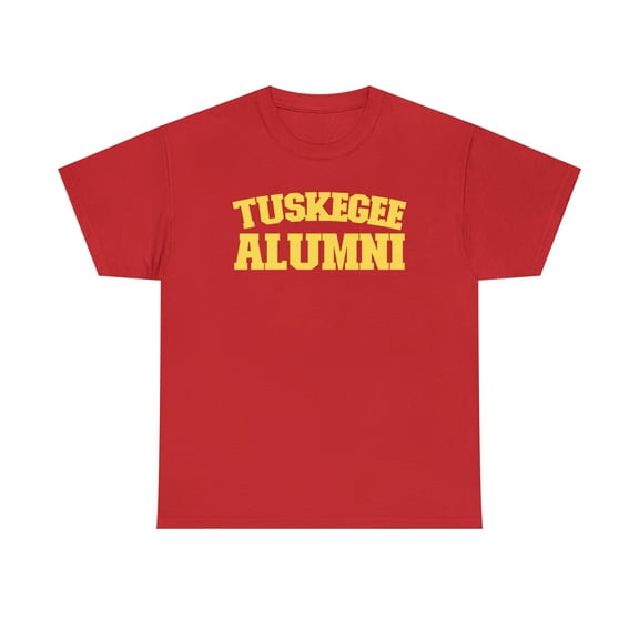 Tuskegee University Alumni Family Shirt - Unisex Heavy Cotton Tee  107 HBCU