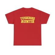Tuskegee University Auntie Family Unisex Heavy Cotton Tee - 107 HBCU