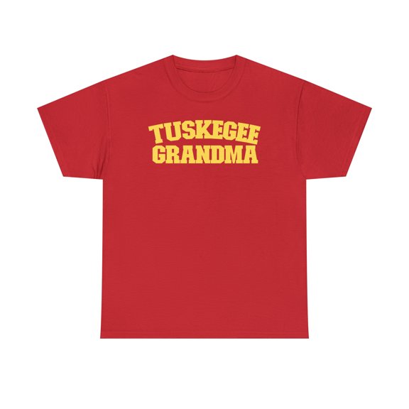 Tuskegee University Grandma Family Unisex Heavy Cotton Tee - 107 HBCU