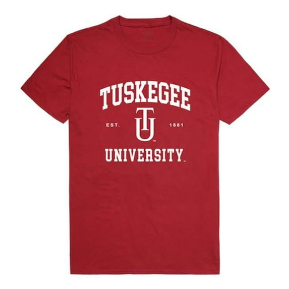 Tuskegee University Seal T-Shirt, Cardinall - Large