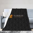 thumbnail image 1 of Tuskegee University Ultra-Soft Micro Fleece Blanket Soft Comfortable Flannel Blanket Available for Bed Couch Living Room, 1 of 8