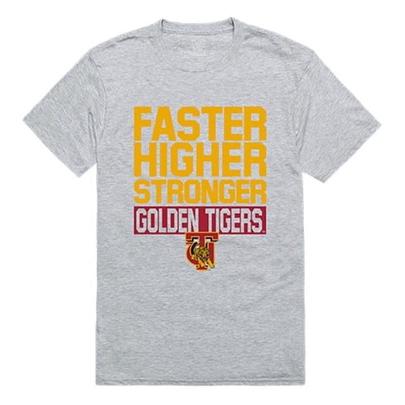 Tuskegee University Workout T-Shirt, Heather Grey - 2XL