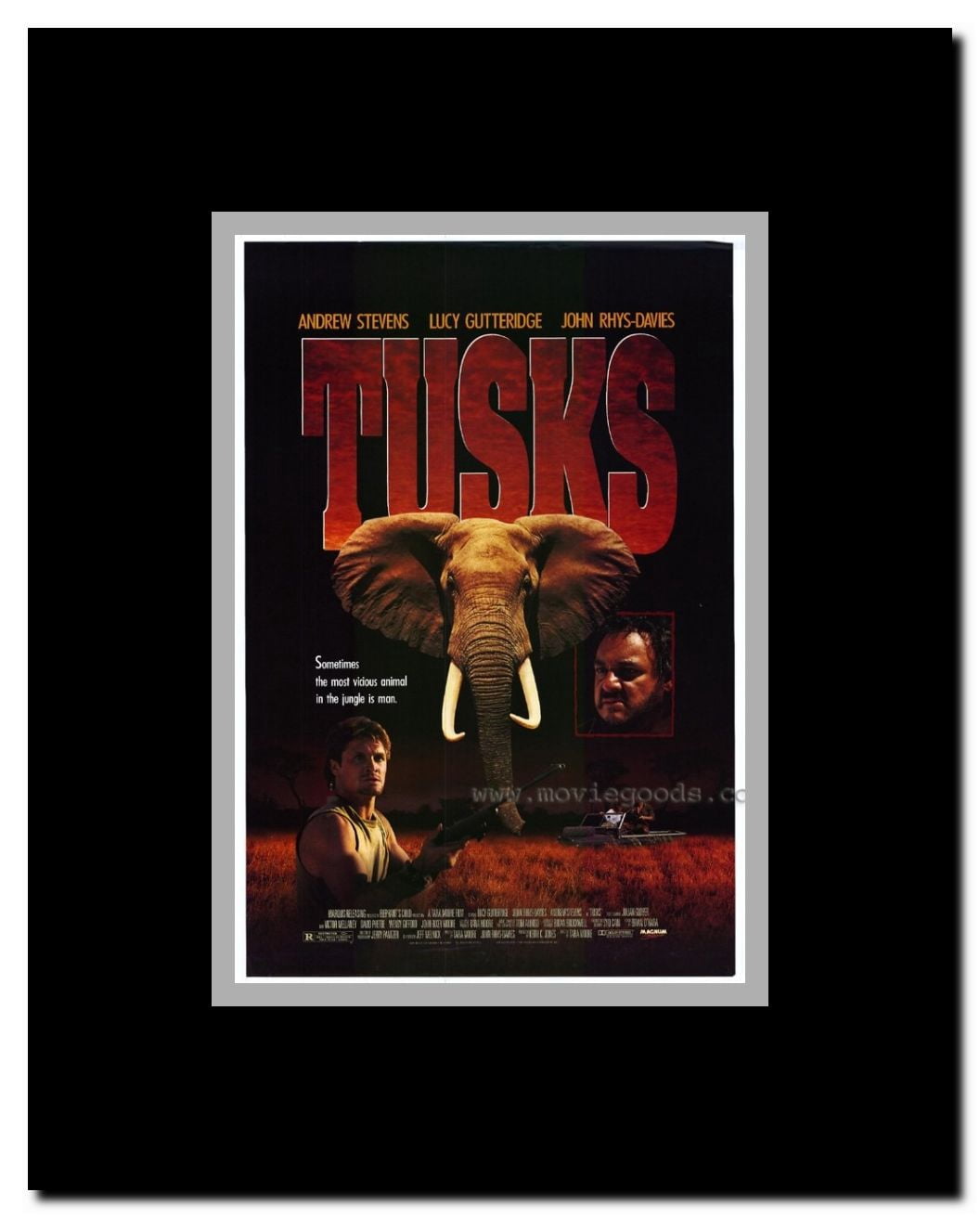 Tusks Framed Movie Poster