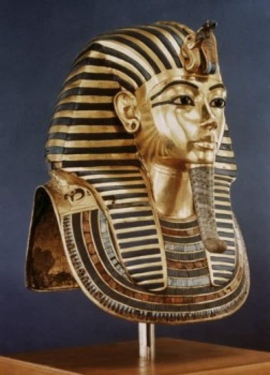 Tutankhamen The Gold Mask Egyptian Art Egyptian National Museum Cairo Egypt Canvas Art - (24 x 36)