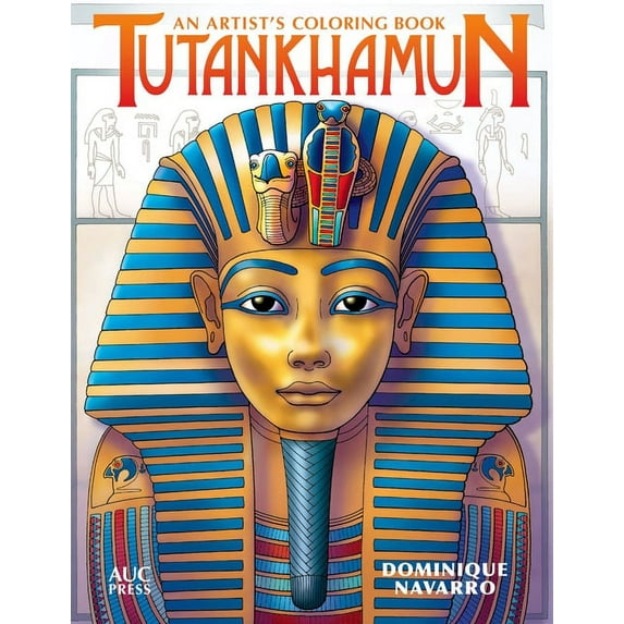 Tutankhamun: An Artist's Coloring Book, (Paperback)